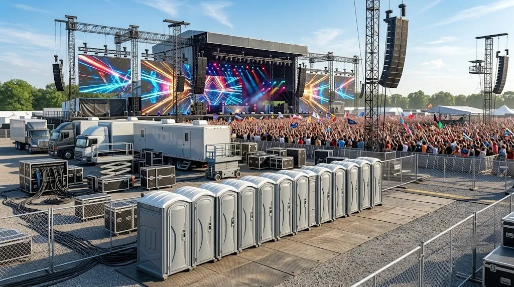 Concert Restroom Rental in New Haven, CT